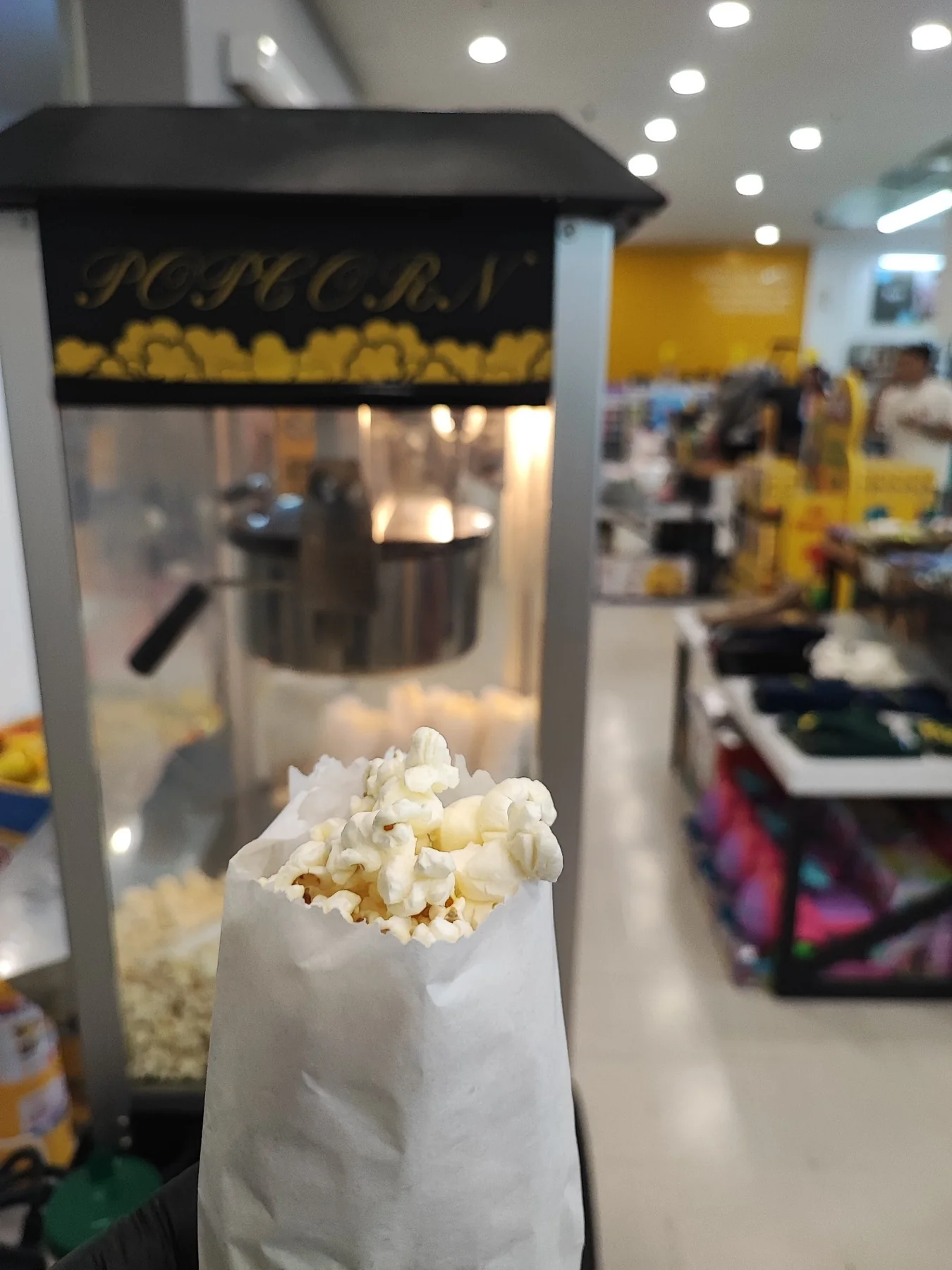 Popcorn · Activación en punto de venta